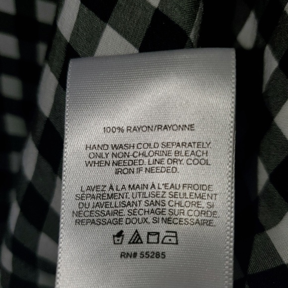 Express gingham top - Picture 4 of 5